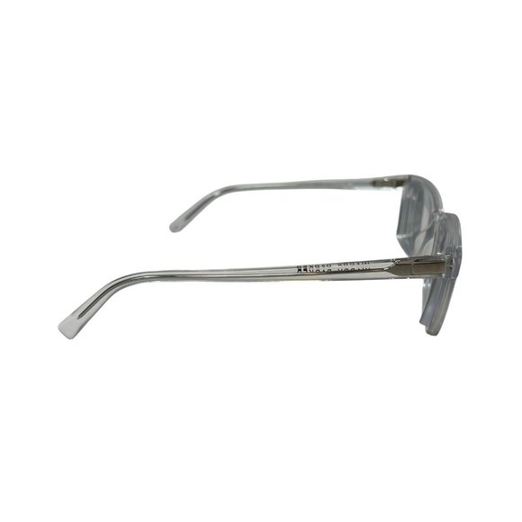 Warby Parker Bryon 500 Crystal Clear Square Eyeglasses Frames 56-16 145 Unisex - Picture 4 of 10